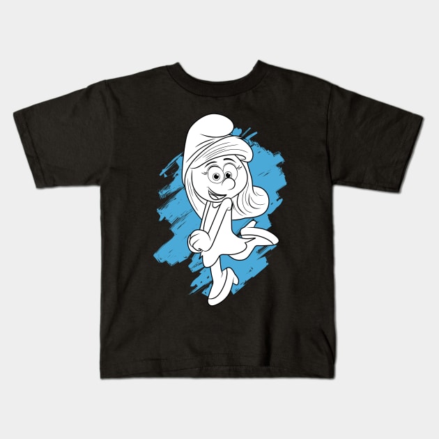 Smurfette Kids T-Shirt by Arie store